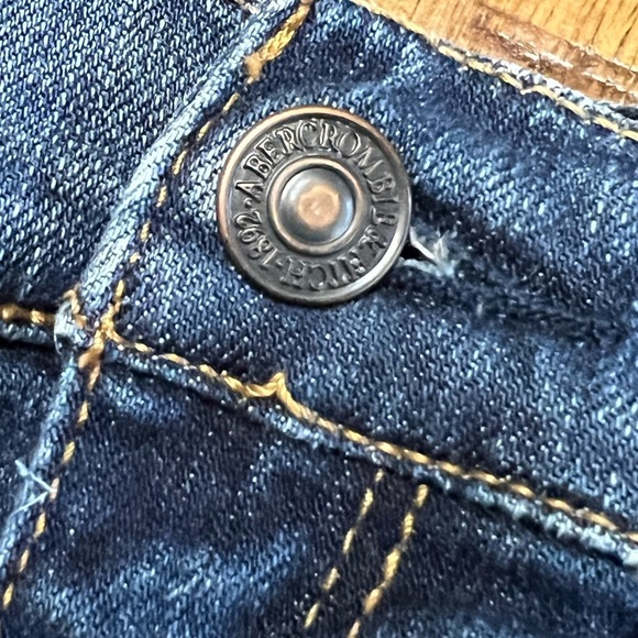 Abercrombie & Fitch Distressed Denim Shorts - Picture 5 of 12